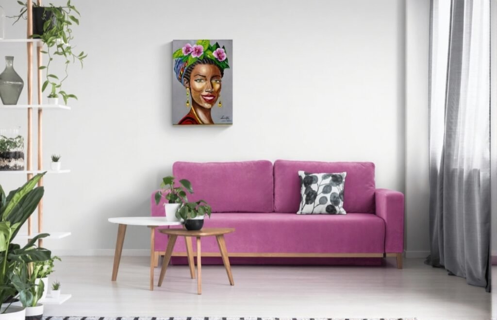 Ambientación de Flor en la piel