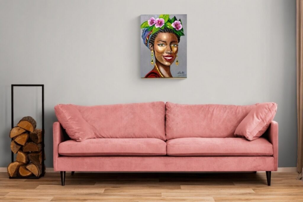 Ambientación de Flor en la piel