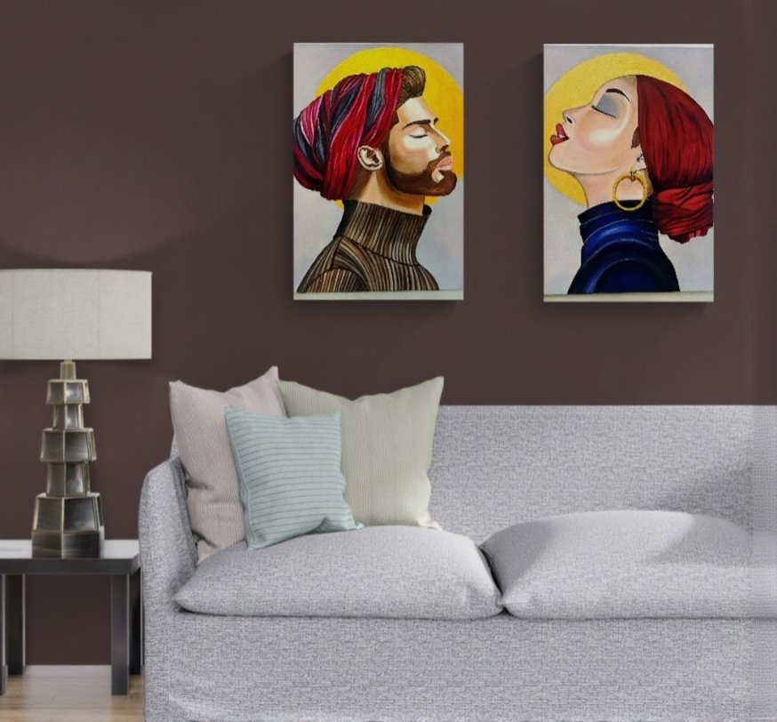 Ambientación de Pasión en perfil (hombre)