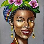 Obra de Flor en la piel