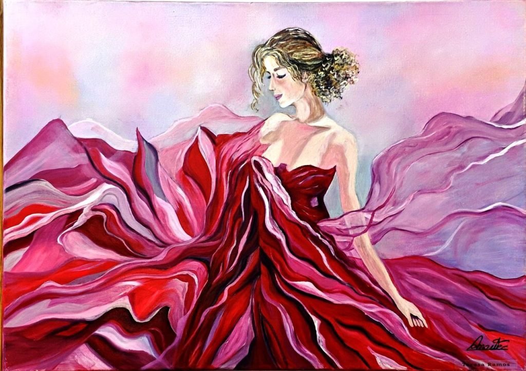 Vestido de fuego suave