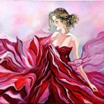 Obra de Vestido de fuego suave