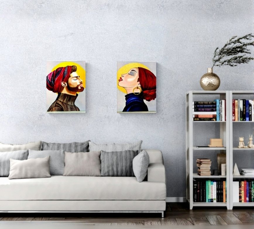 Ambientación de Pasión en perfil (hombre)