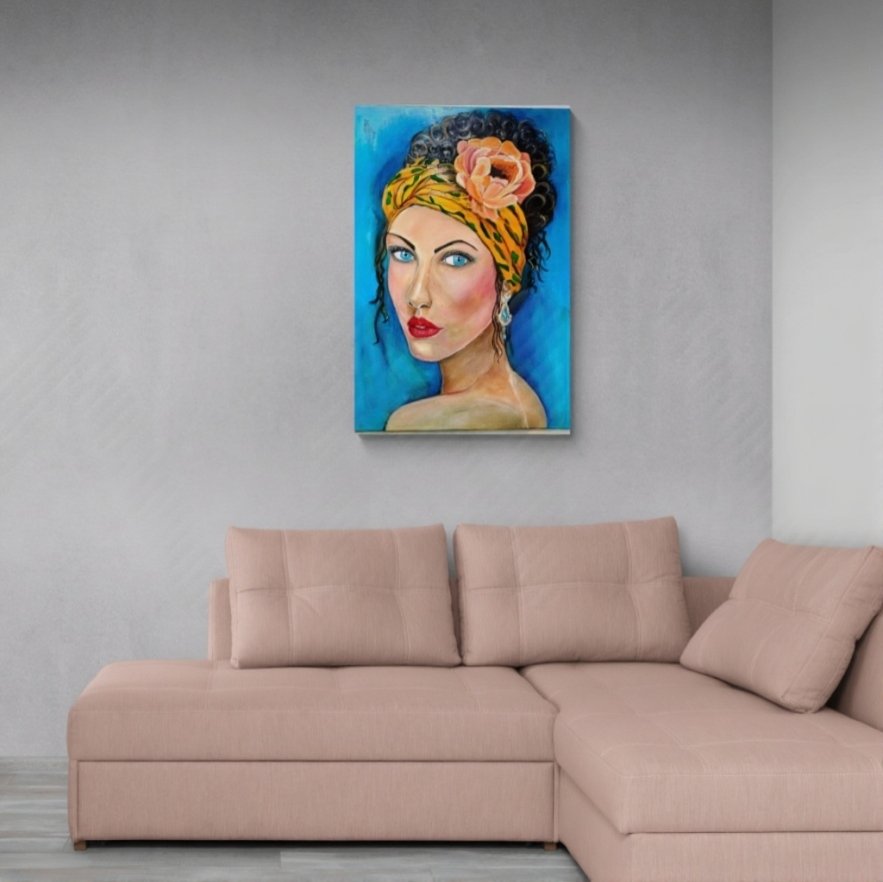 Ambientación de Mirada de hielo (mujer)