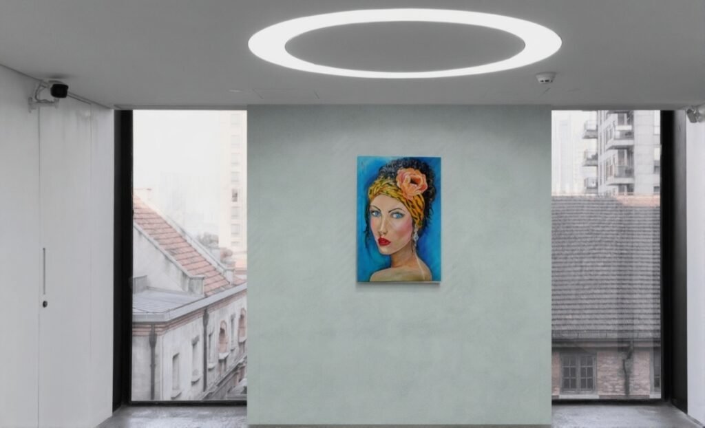 Ambientación de Mirada de hielo (mujer)