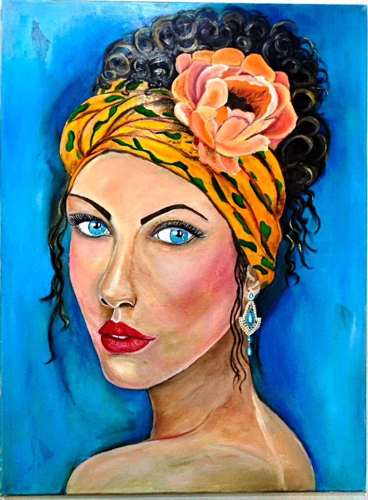 Mirada de hielo (mujer)