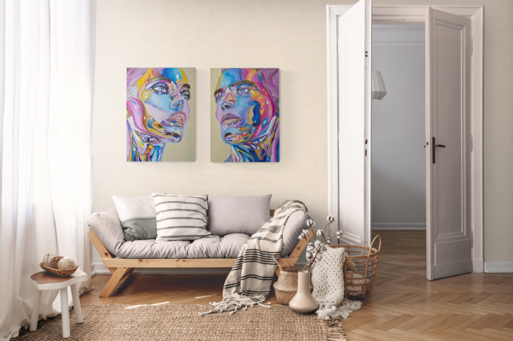 Ambientación de Metalic (mujer)