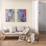 Ambientación de Metalic (mujer)