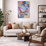 Ambientación de Metalic (mujer)