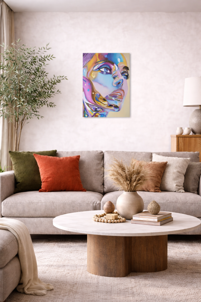 Ambientación de Metalic (mujer)