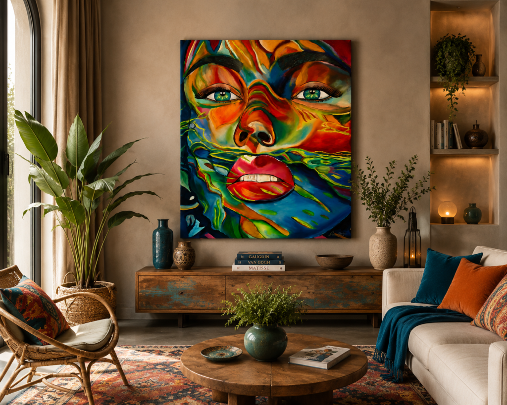 Ambientación de Colores en el agua